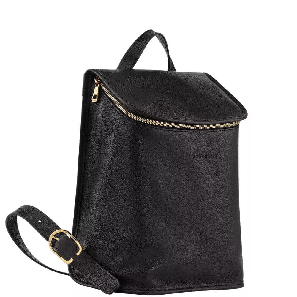 Longchamp Le Foulonne Black Backpack